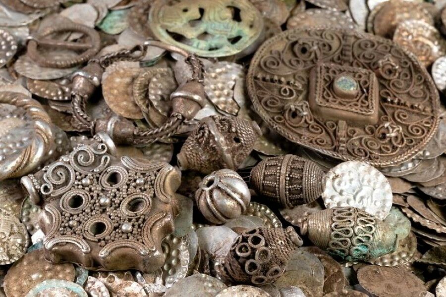 I was digging for earthworms. Found 20 thousand coins from the early Middle Ages