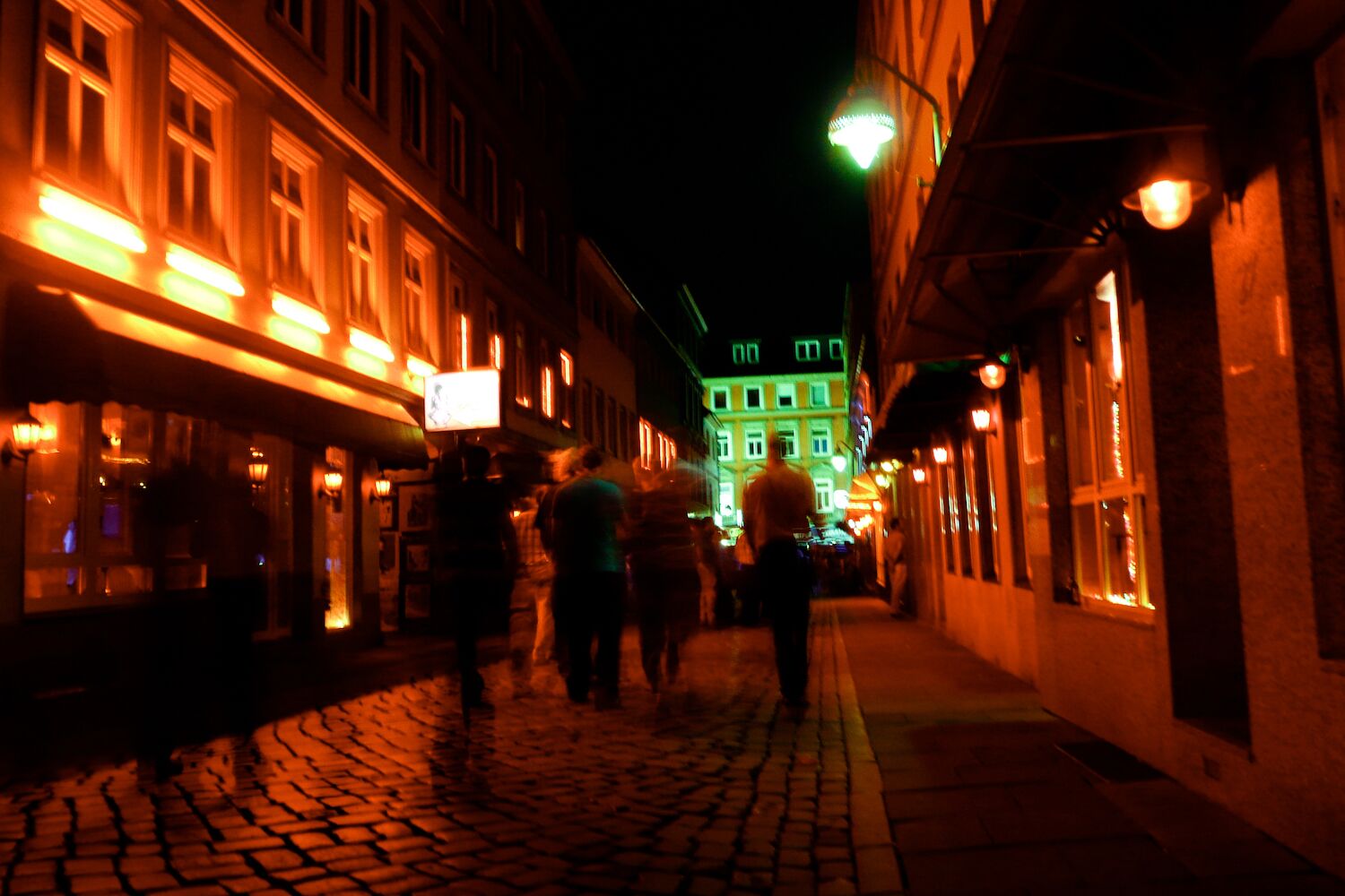 Germans are “afraid” of walking down the street at night