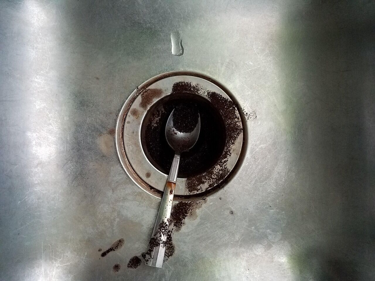 Why you should never pour coffee grounds down the drain