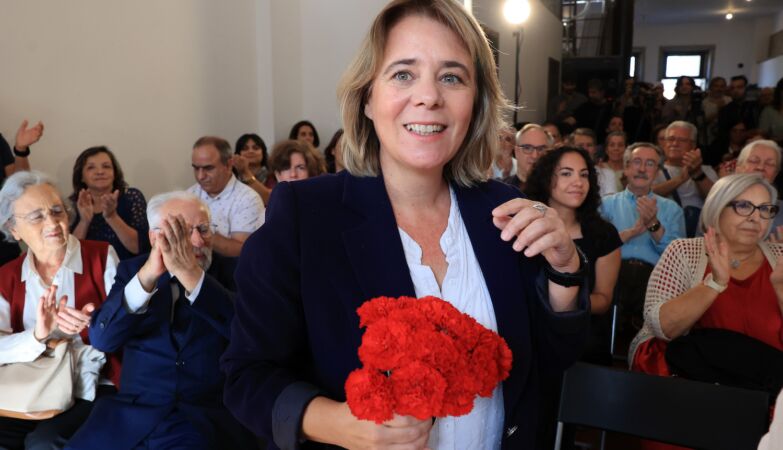 Catarina Martins presents candidacy for Belém