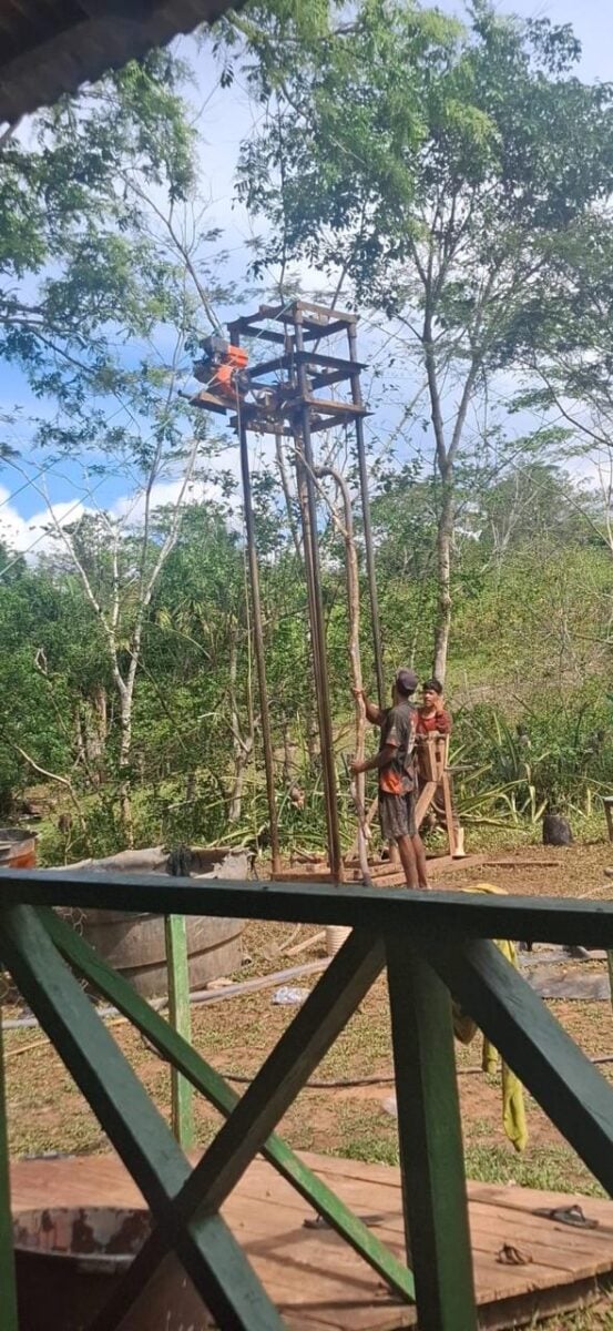Brasileia education accompanies rural schools and construction of artesian well