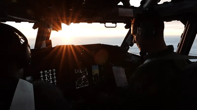 NATO is reinforcing the border with Russia. We entered a surveillance flight to realize how