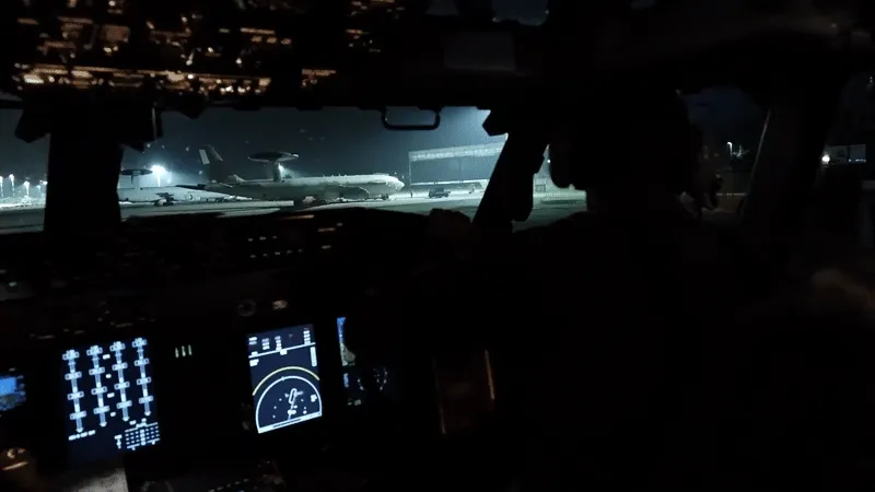 NATO is reinforcing the border with Russia. We entered a surveillance flight to realize how
