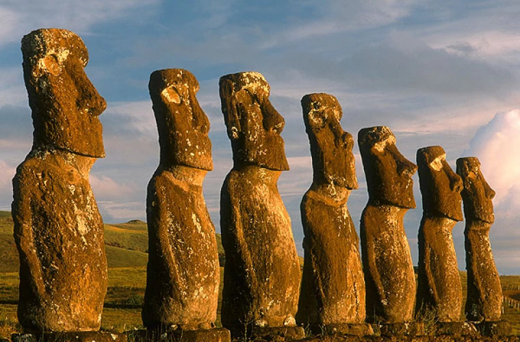 Found out how the famous statues on Easter Island were transported