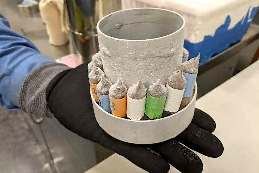 Mars may have microbes frozen on its icy surfaces