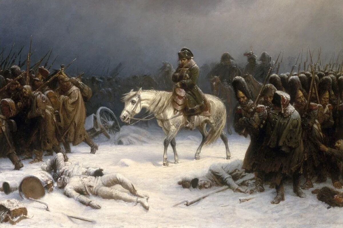 Napoleon's army was decimated by two fatal diseases as it retreated from Russia