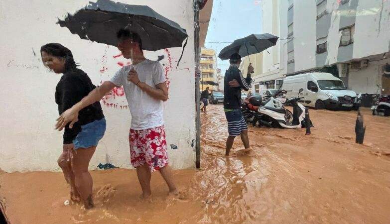 Chaos in Ibiza: 200 liters of water/m² rained in just two hours