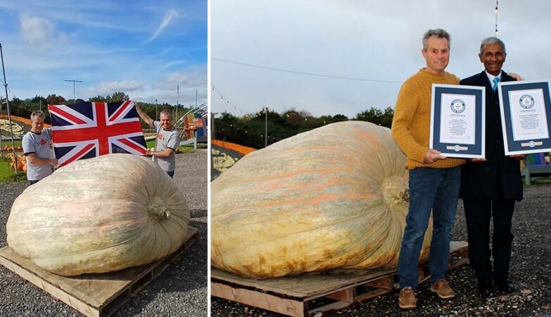 1279 kg. The heaviest pumpkin in the world has a lot of science