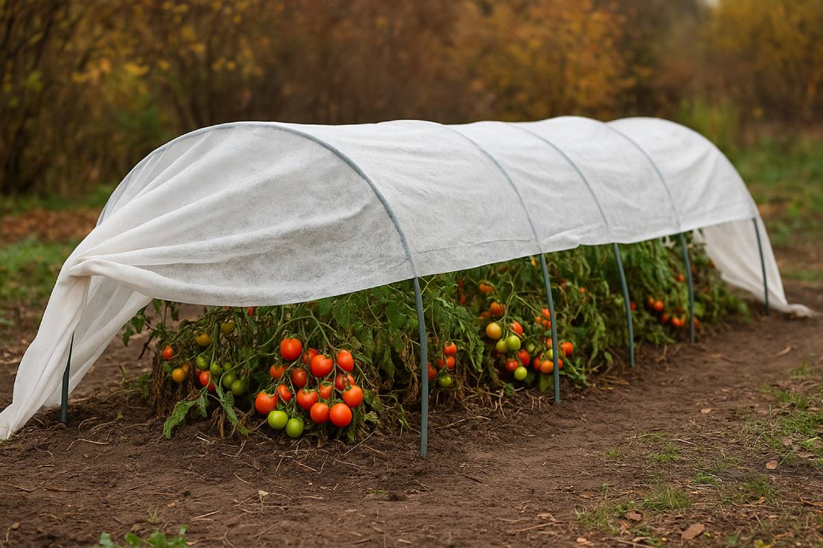Tomatoes covered with TNT