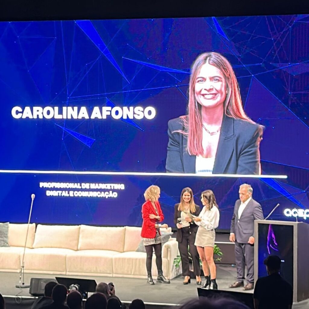 Algarvia Carolina Afonso wins national Digital Marketing award