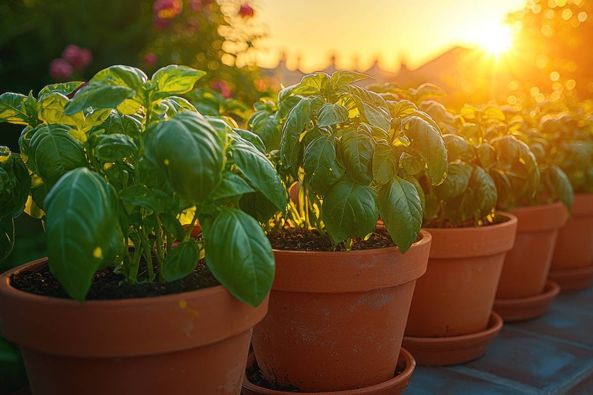 Basil in a pot on the balcony: how to save it with the right microclimate