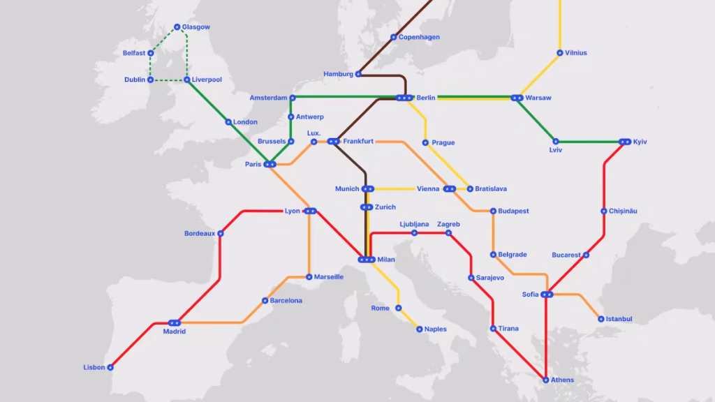 Goodbye planes? Get to know the project for the 'Metro of Europe' that will unite 39 cities (one in Portugal) over 22,000 km