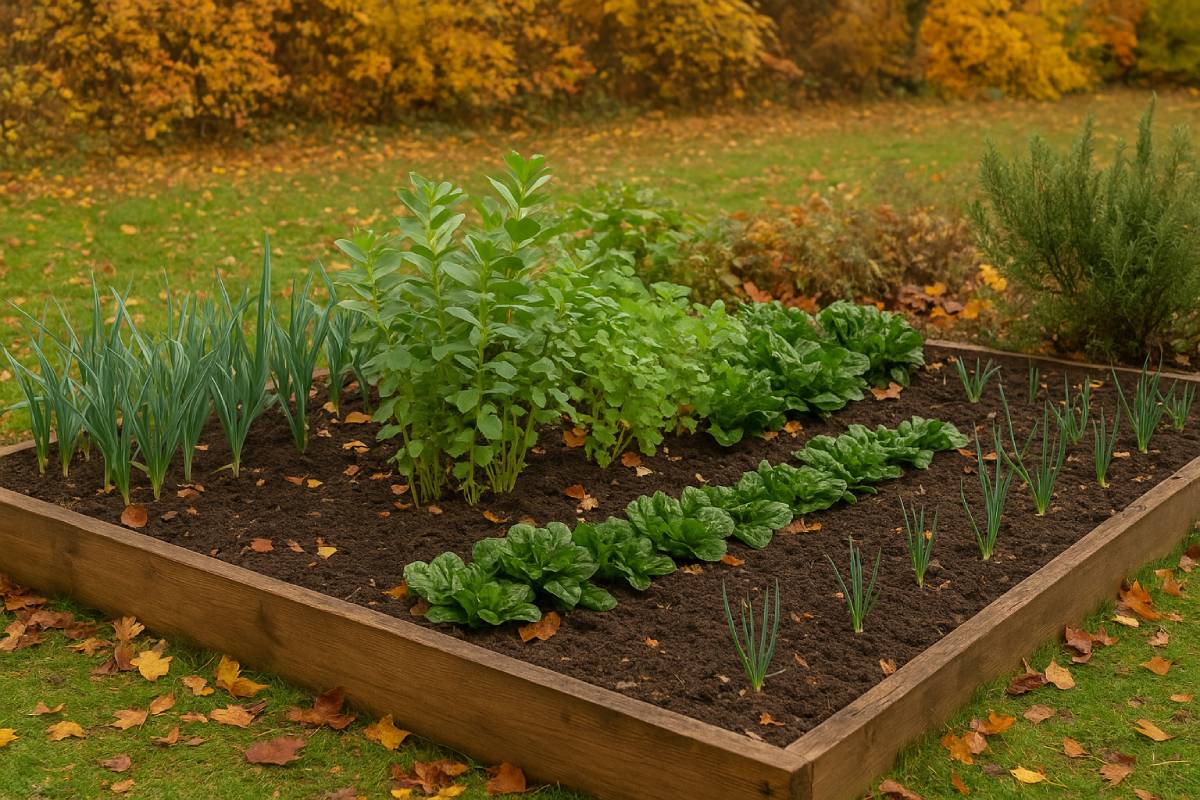 November vegetable garden and vegetables to sow in the cold