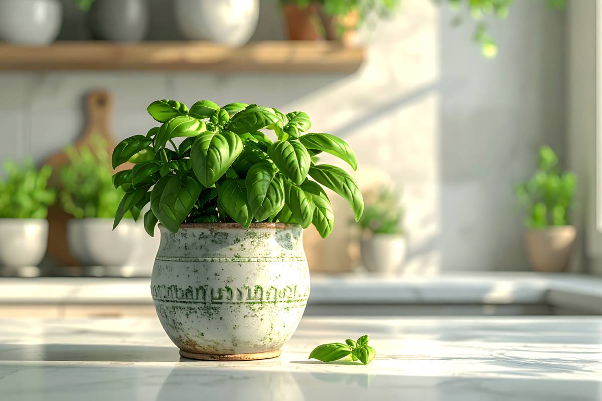 Basil at home, how to avoid its death in the cold