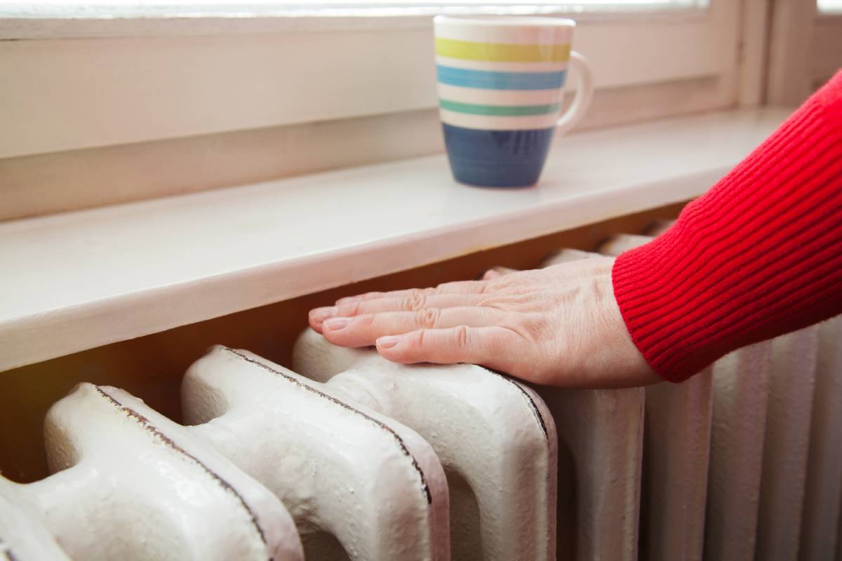 Checking the radiator