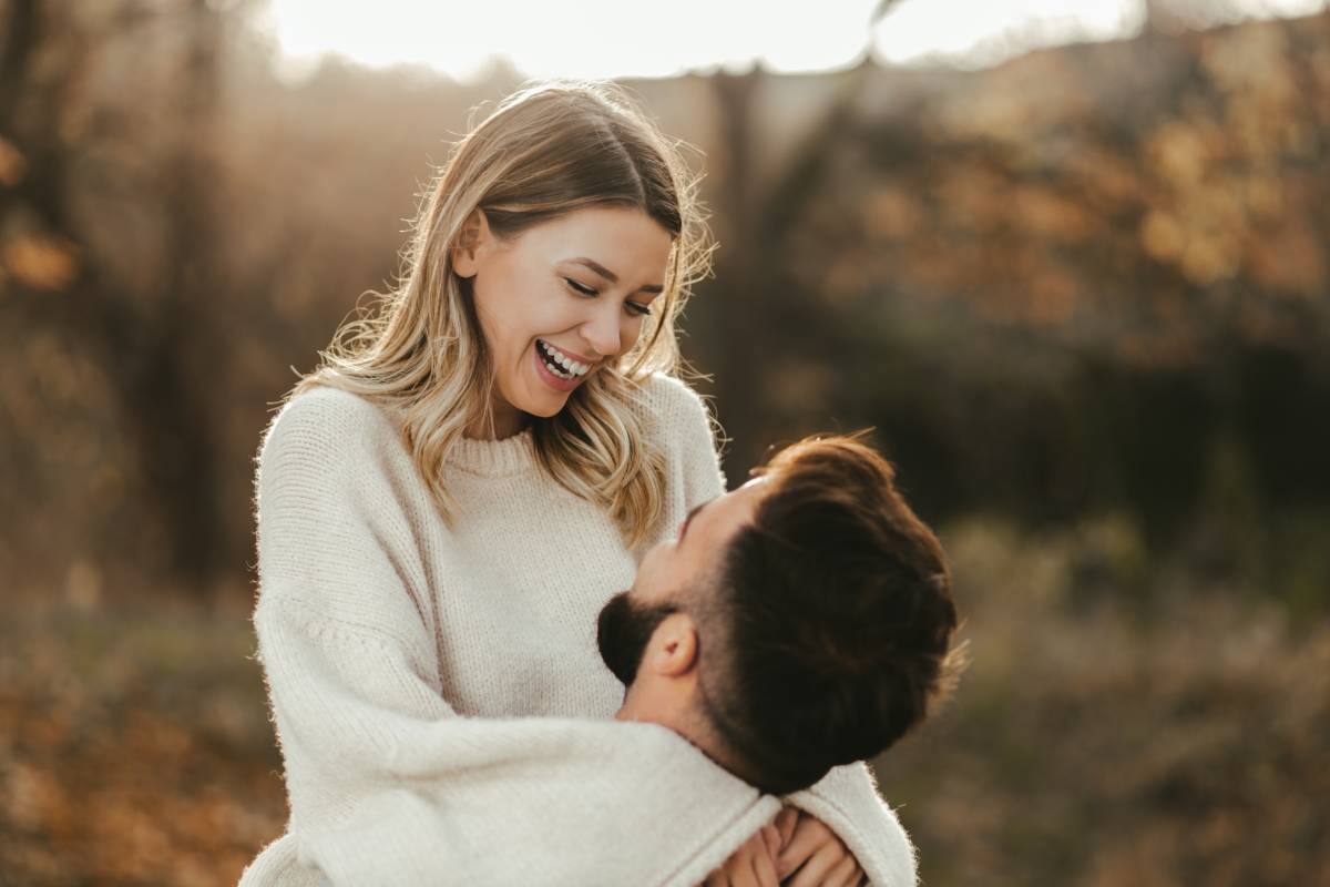 Happy couple