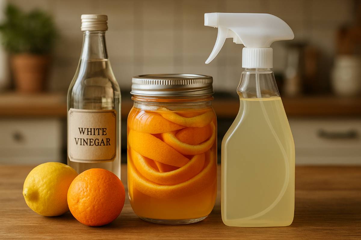 DIY degreaser in the kitchen