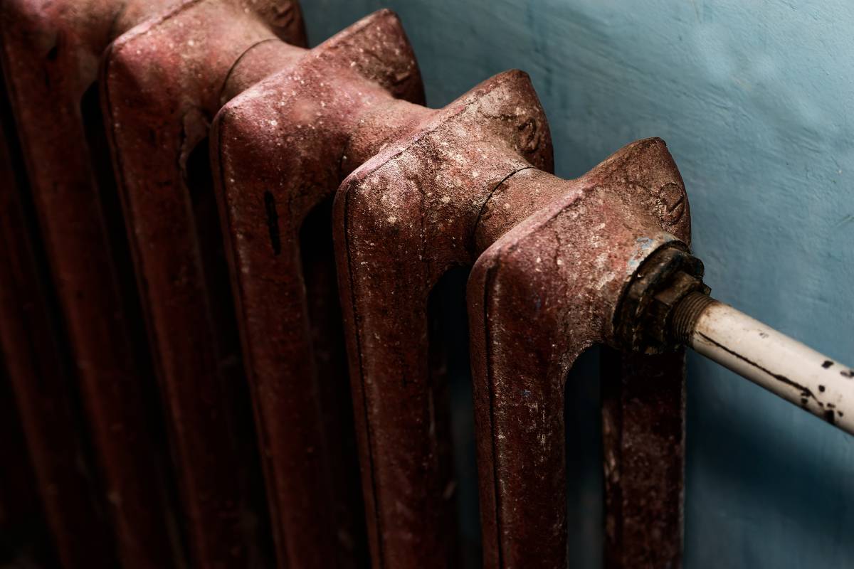 Rusty radiator