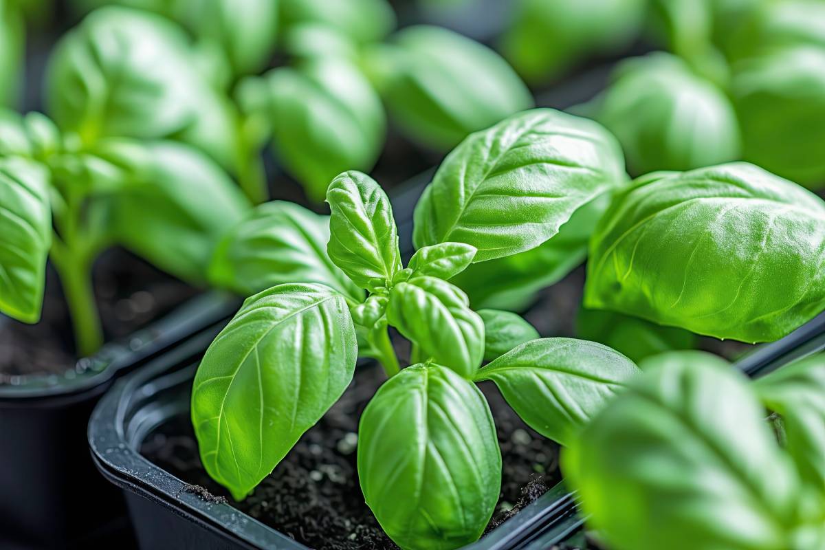 Potted basil: how to make it look new again in 3 days