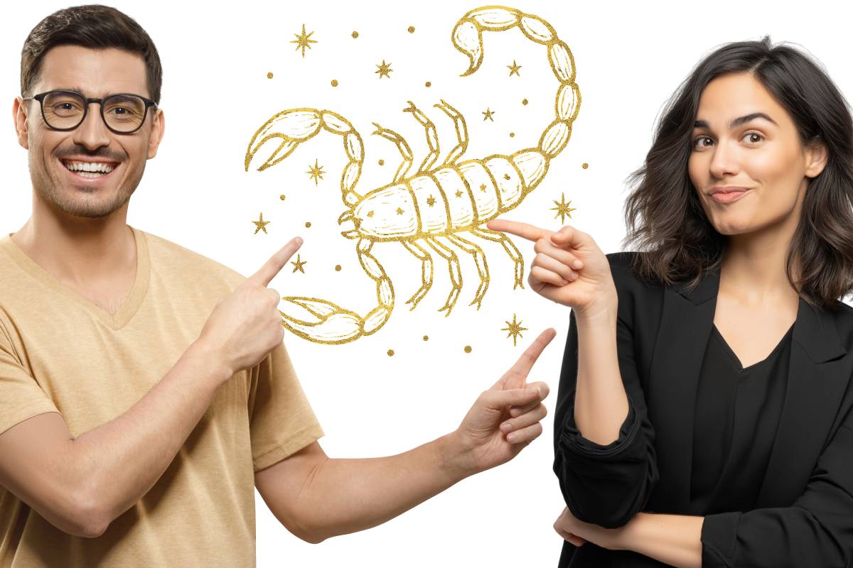 Man and woman of the Scorpio
