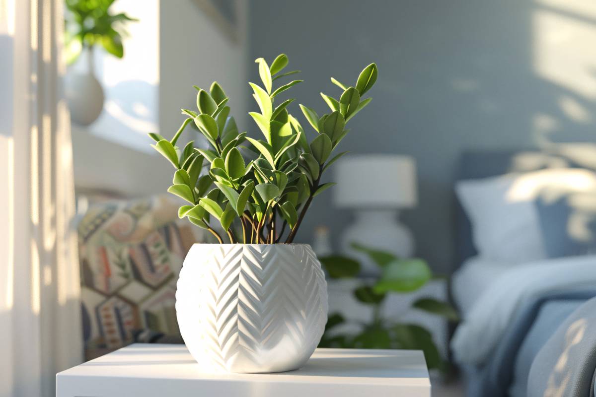 The benefits of Zamioculcas in the bedroom