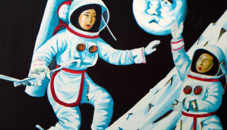 Man will return to the Moon. It could be a Chinese man