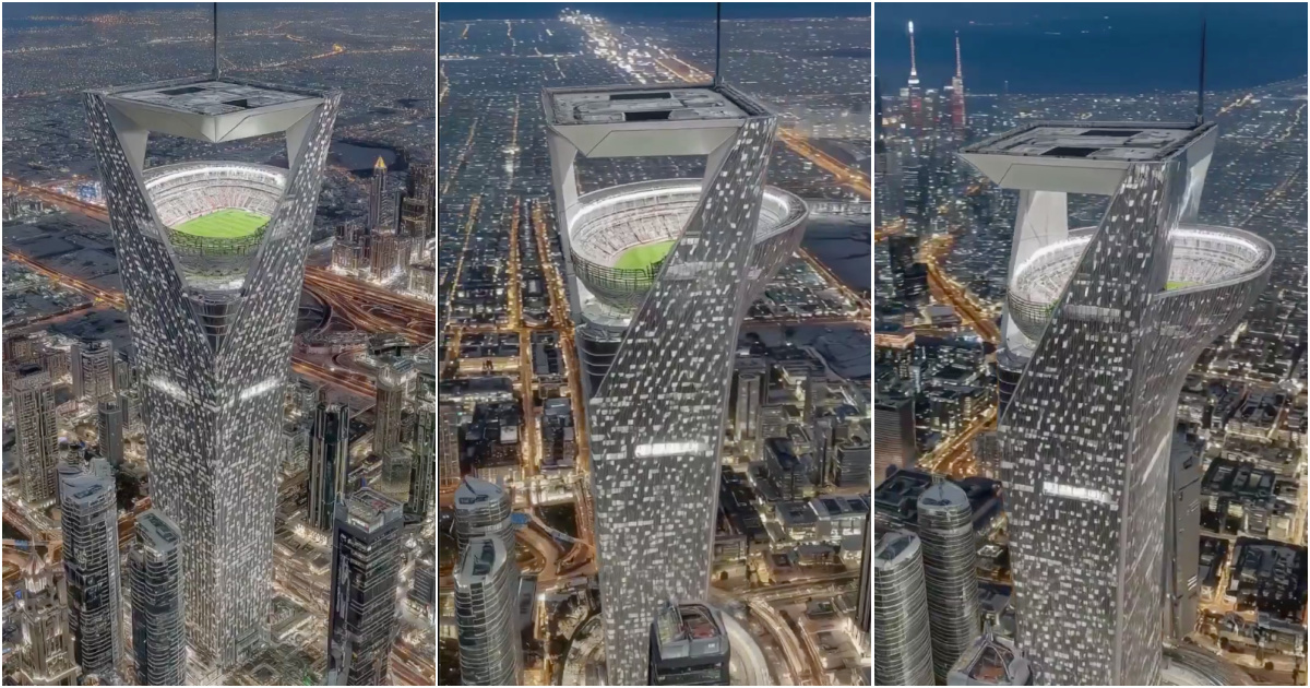 Saudi Arabia will build a stadium on top of a skyscraper for the 2034 World Cup