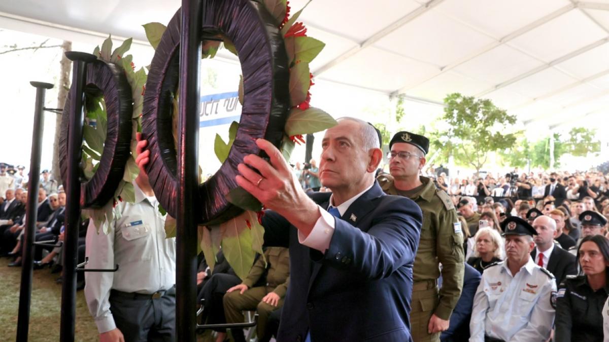 "Israel will achieve victory": the 7 keys to Netanyahu's speech at the official memorial for 7-O