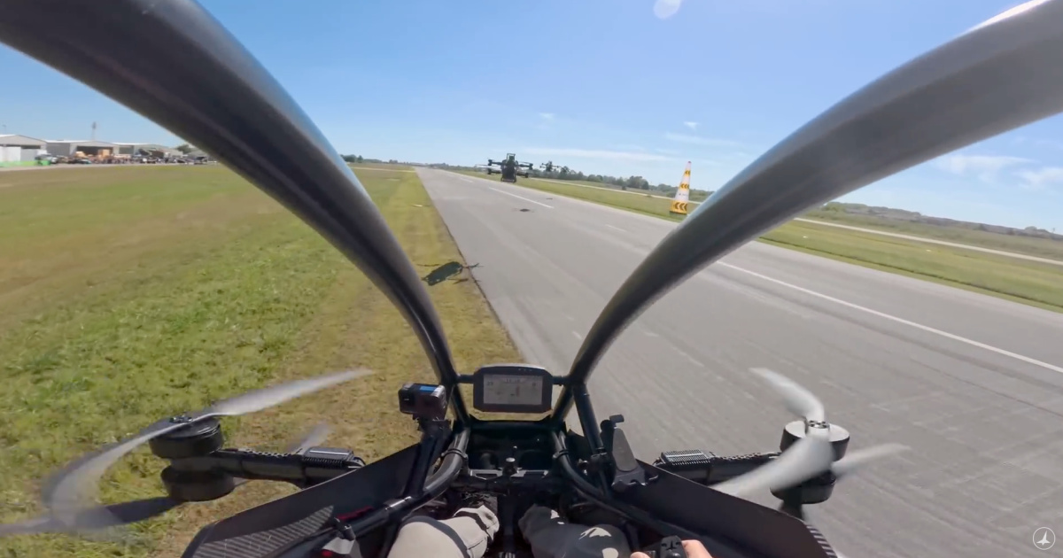 Flying cars gain speed in historic Jetson race