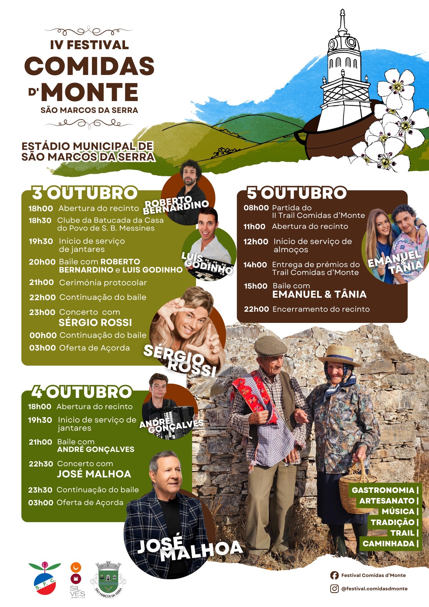 Gastronomy, tradition and music animates Festival D'Ontem Festival in São Marcos da Serra