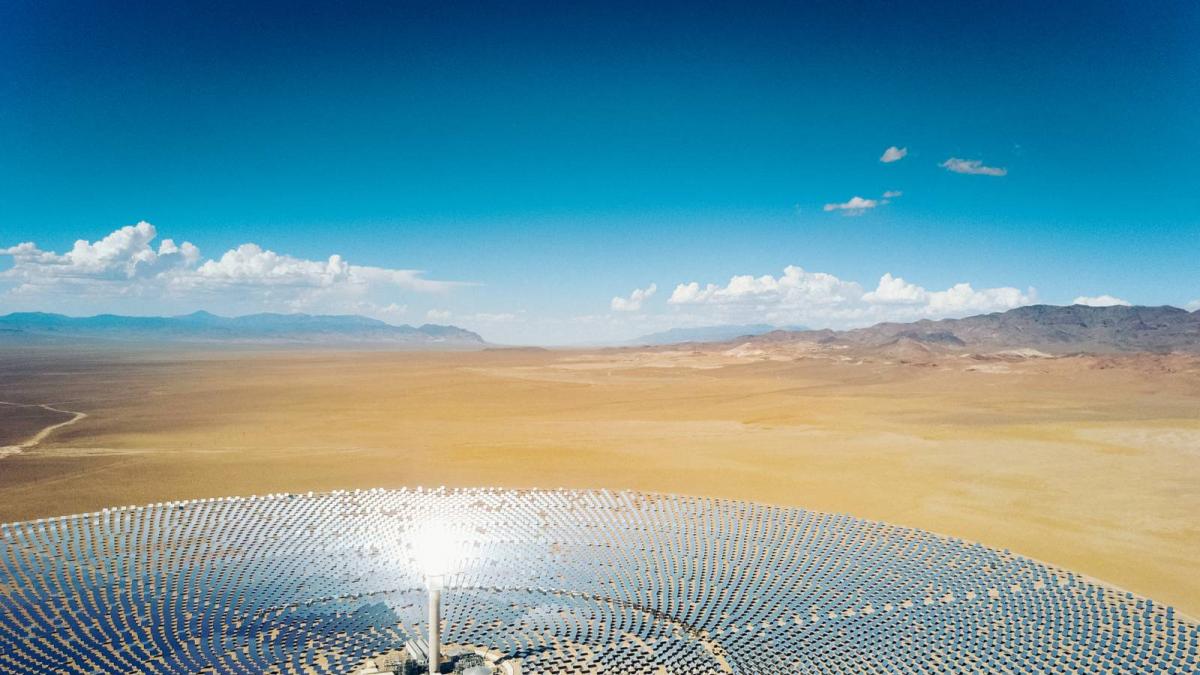 They cover an entire desert with solar panels and scientists confirm that they have changed the place forever