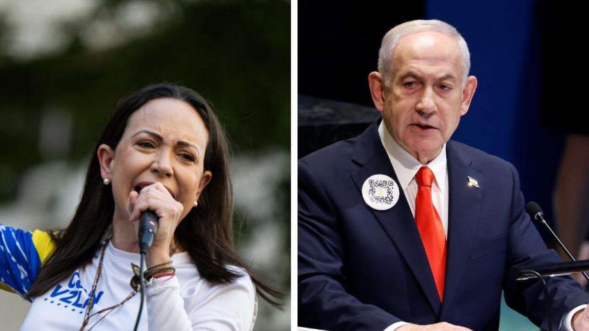 María Corina Machado praises Netanyahu's "decisive actions" in the Gaza Strip