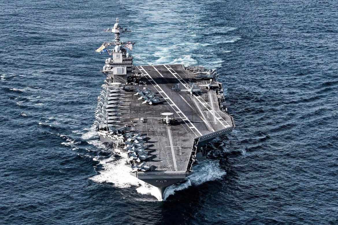 Superaircraft carrier sent from Europe to the Caribbean. “USA is Superaircraft carrier sent from Europe to the Caribbean. “USA is manufacturing a war”