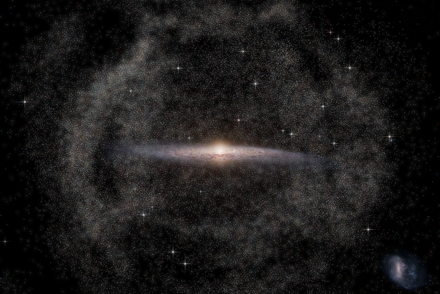 Mysterious glow in the Milky Way could be evidence of dark matter