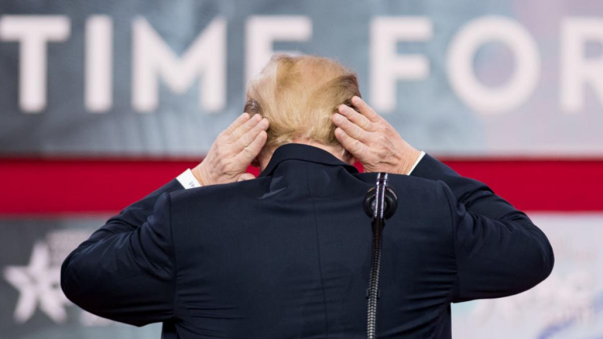 The world is burning but Trump is worried about 'Time' magazine: "They have erased my hair"