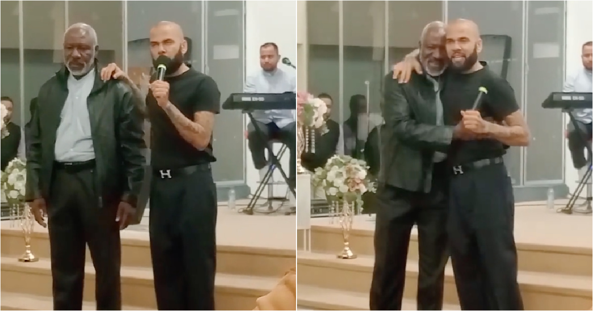 Former footballer Dani Alves reappears as an evangelical pastor in Spain