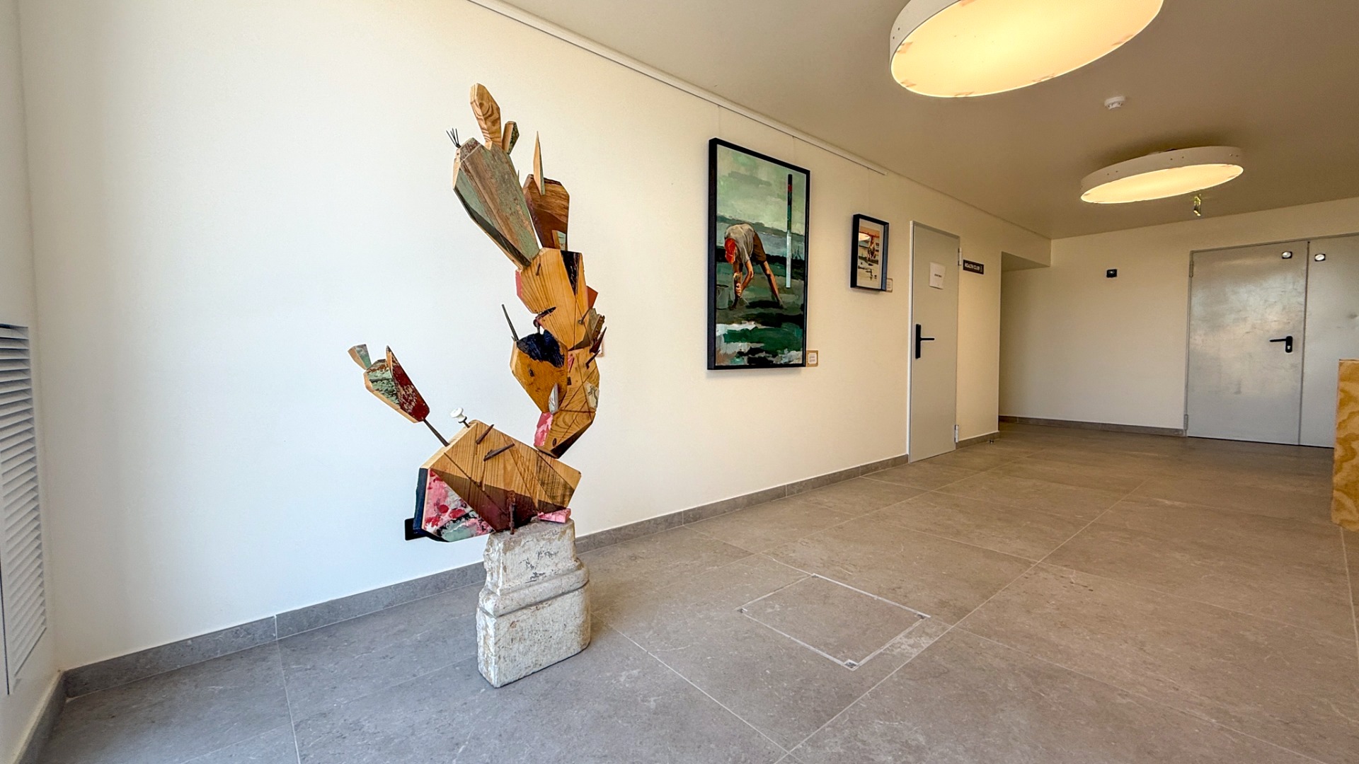 Ria Formosa inspires artistic mural at AP Eva Senses created by Edgar Pacheco