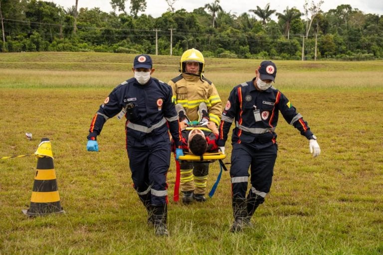 Emergency simulation at Cruzeiro do Sul airport surprises residents and generates rumors on the networks
