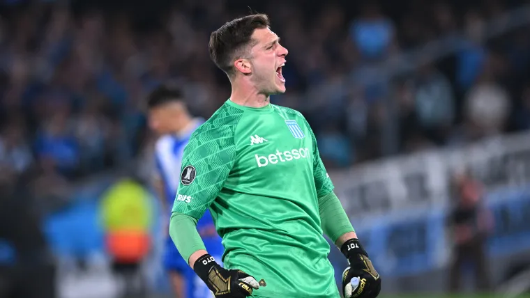 Facundo Cambeses: números do goleiro do Racing image