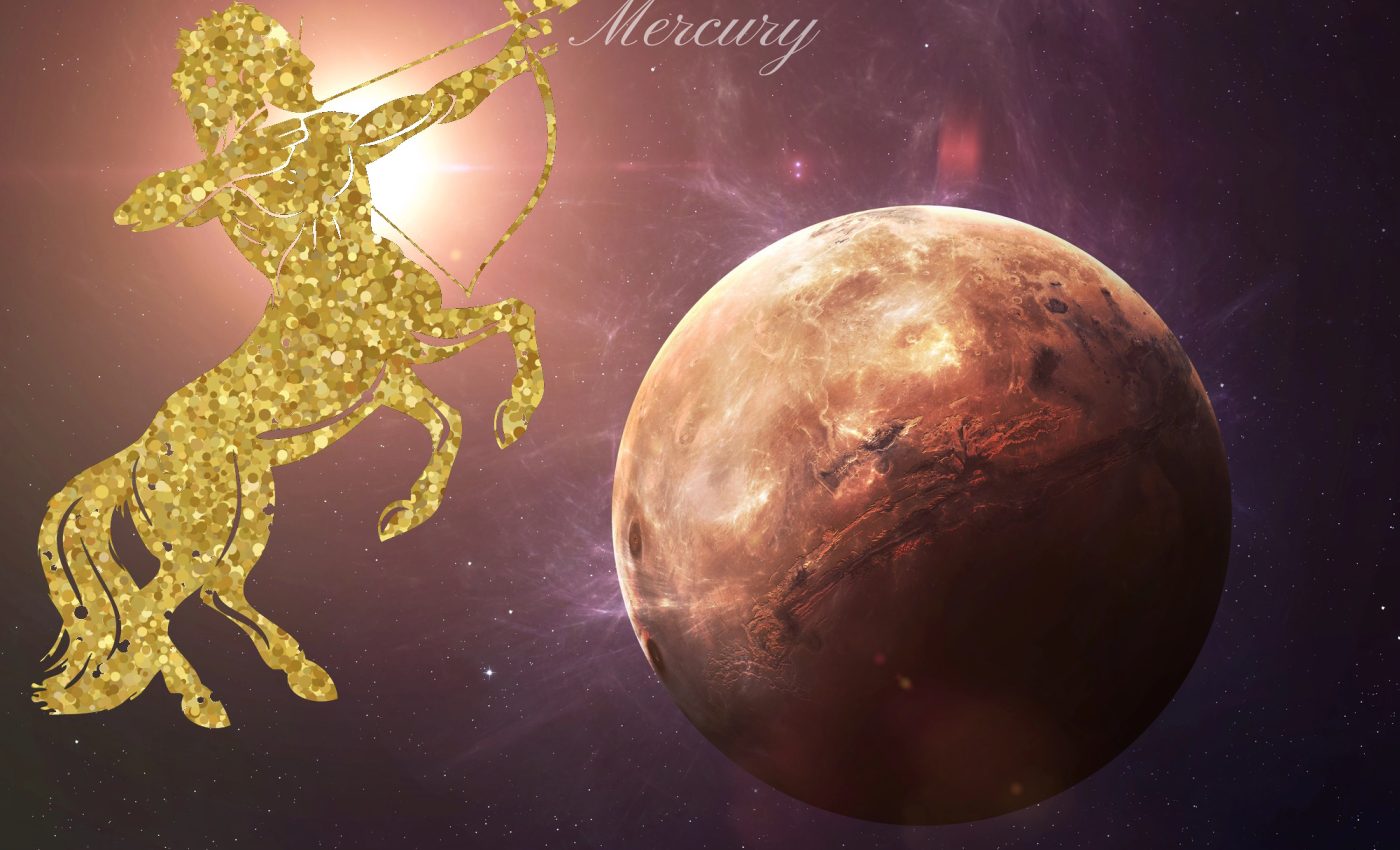 The gate of emotions opens at midnight for these ZODIAC. What influences does the communicator MERCURY have in the Sagittarius warhead before RETROGRADE