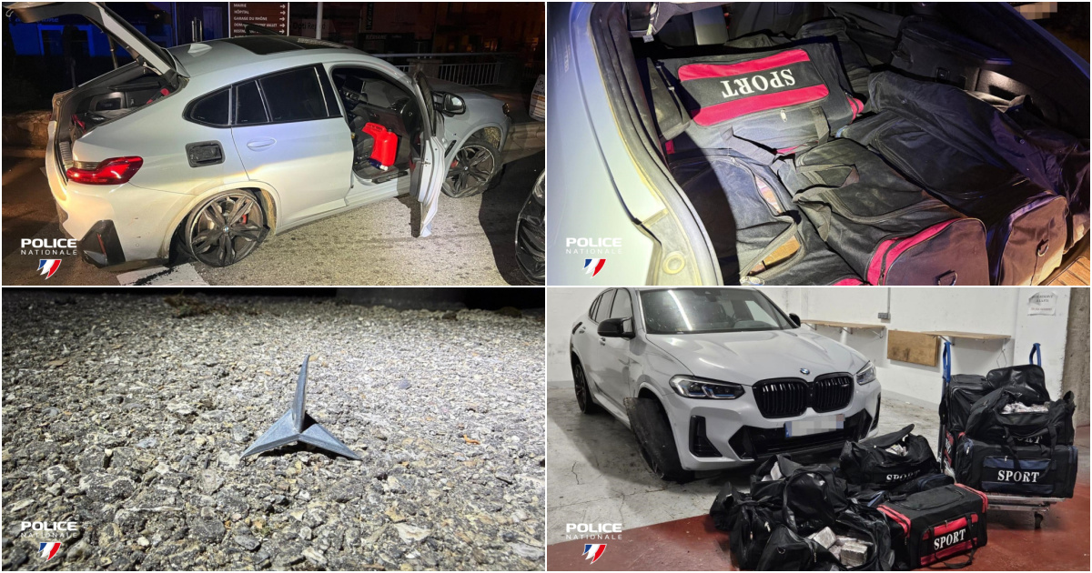 Drug trafficker throws Roman caltrops on the highway to escape the police in France