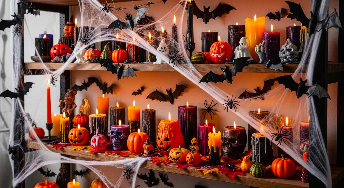 Cobweb of do it yourself with cotton