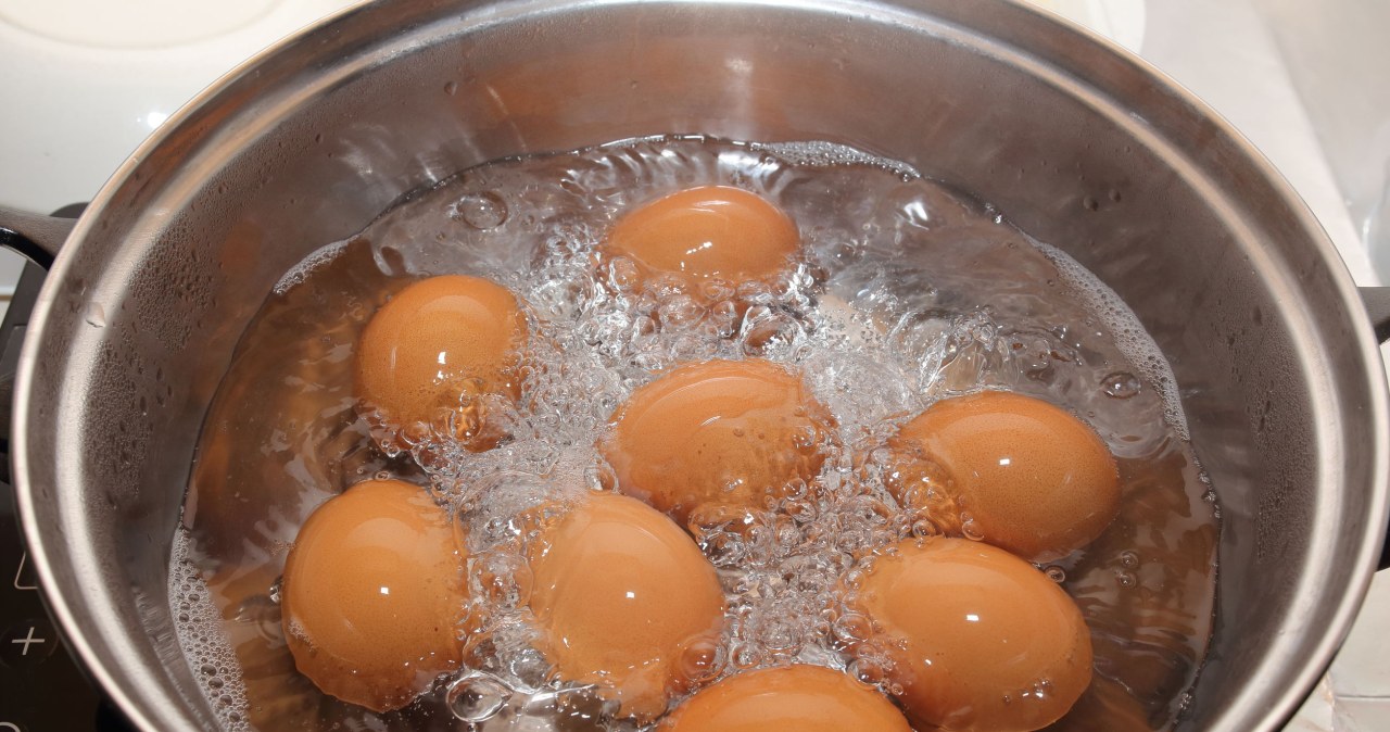 Water after boiling eggs is a wonderful elixir for Spathiphyllum /123RF/PICSEL