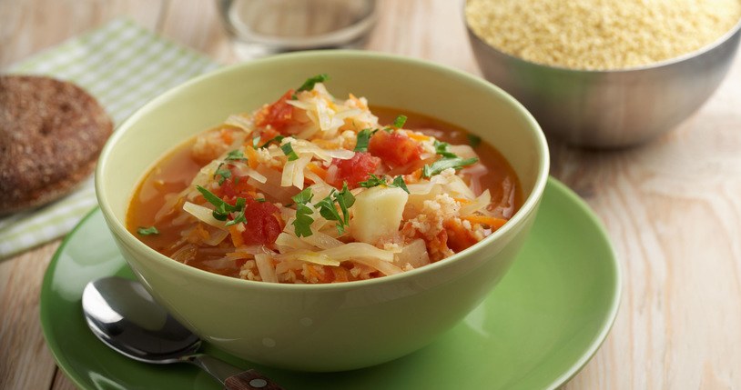 I always add it to cabbage soup. It is more filling and aromatic