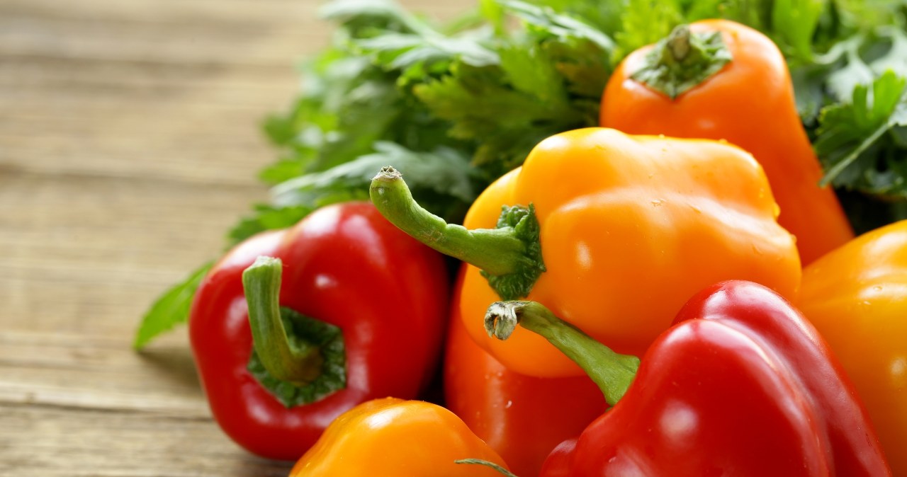 Red, yellow and green varieties of peppers can have a positive effect on the condition of muscles and bones, mainly due to the presence of potassium and calcium. /123RF/PICSEL