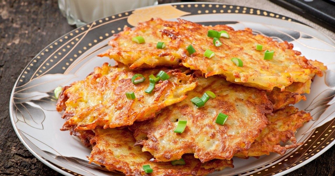 Potato pancakes should be fried in well-heated fat