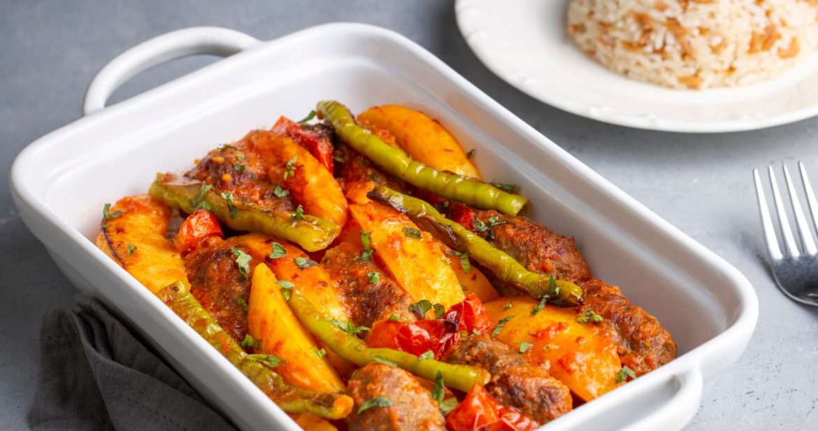 ​In this casserole you will find everything you need for dinner. Perfect for autumn                
