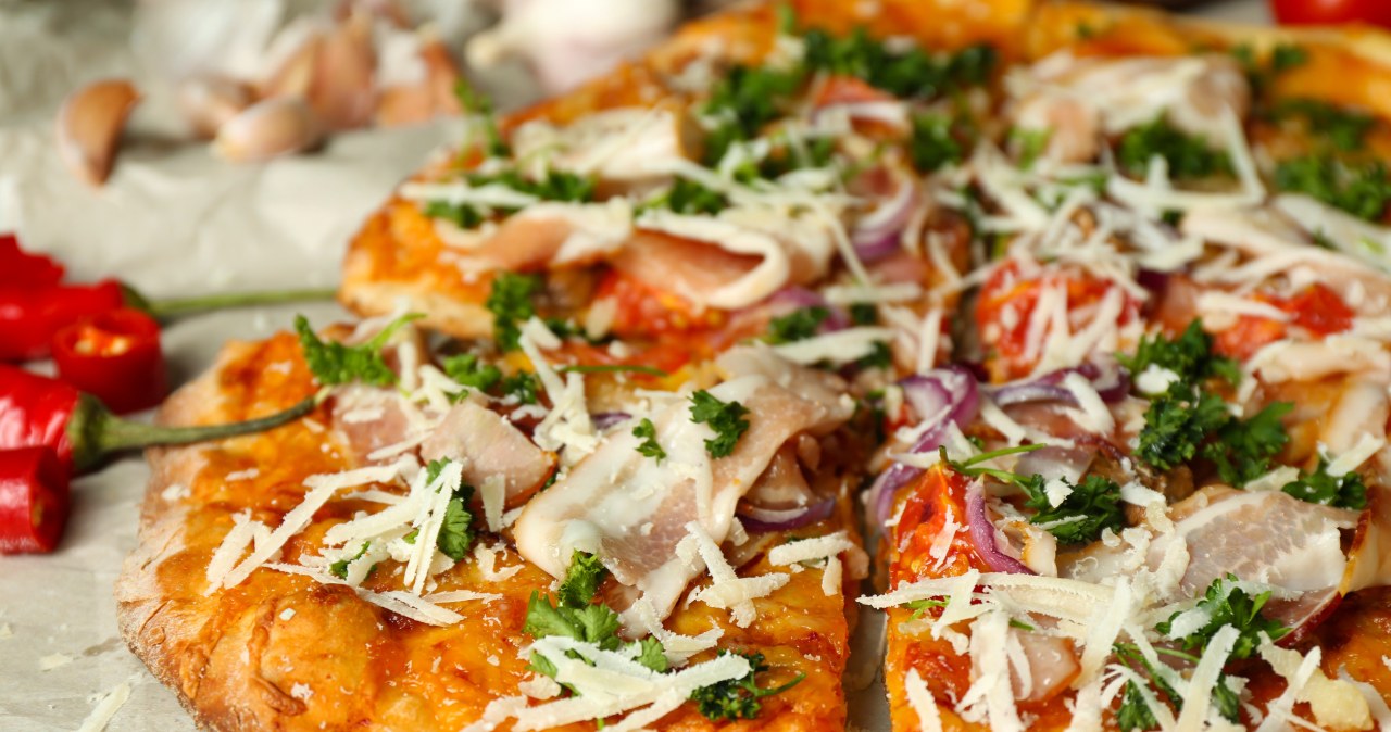 Gluten-free pizza. Everyone will love the crispy potato base