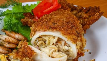 Delicate and aromatic. You can serve squid like you would in an Italian trattoria