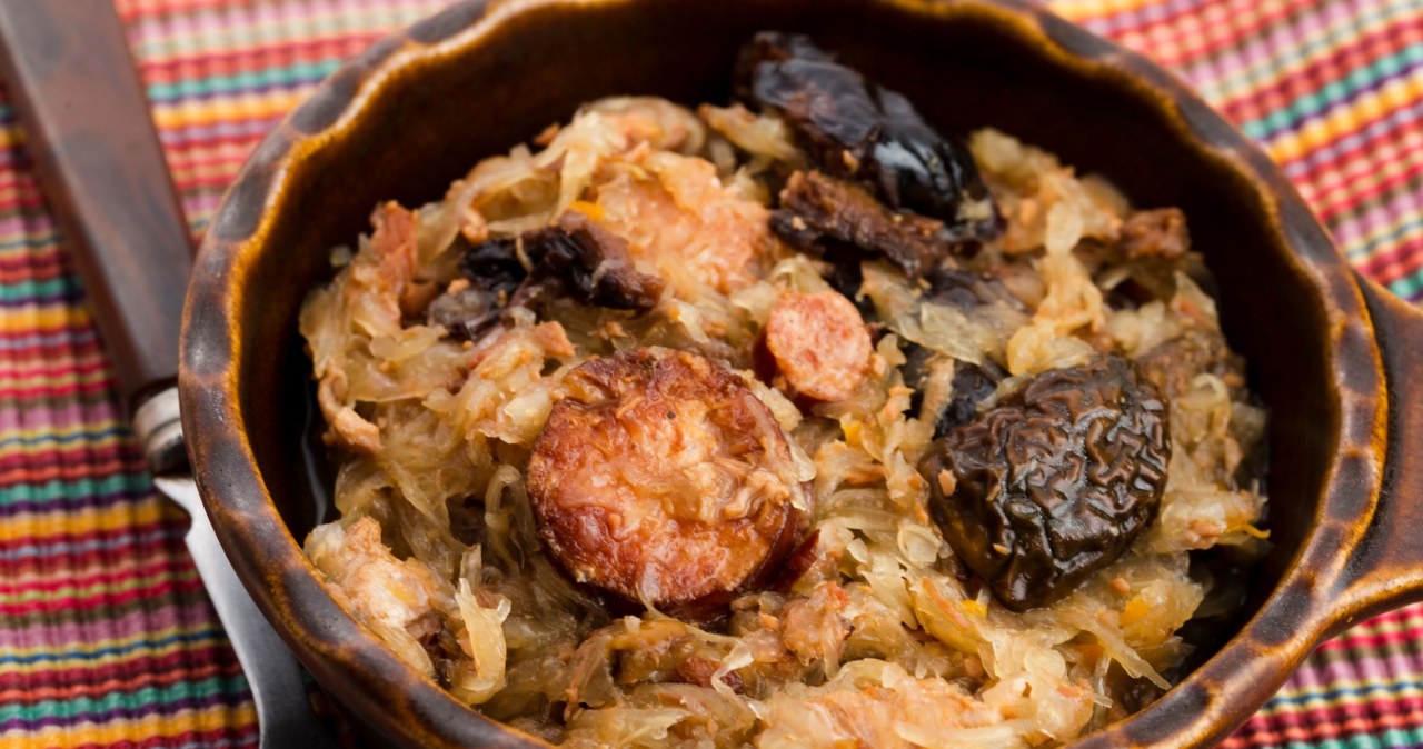 Two additions that take the taste of bigos to culinary heights. You won't find a better recipe